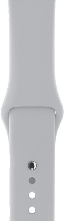 Apple Watch Series 3 38 мм серебряный + ремешок дымчатый (MQKU2RU/A)