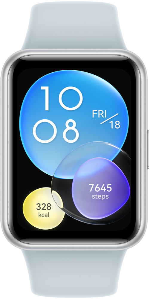 Часы HUAWEI Watch FIT 2 Active Edition Серо-голубые (Yda-B09S