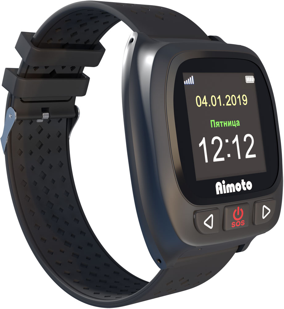 Кнопка Жизни Aimoto Senior Black