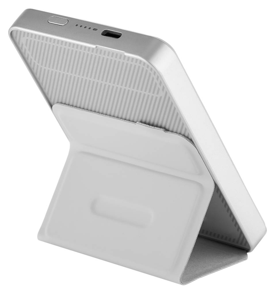uBear Backup Magnetic 5000 mAh PD 20W Серебро