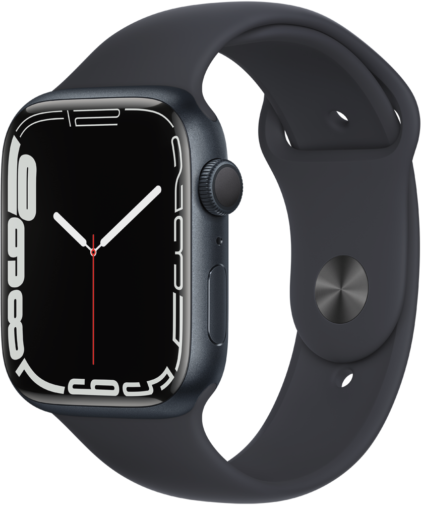 Apple - maruokun Часы Apple Watch Series 7 GPS 45мм корпус из алюминия Темная ночь