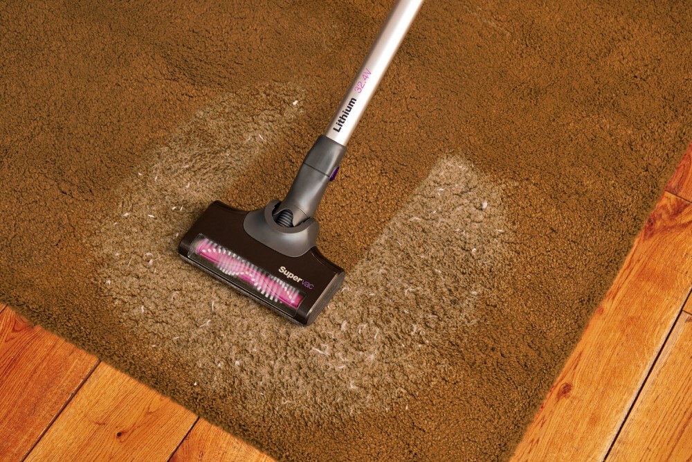 Morphy Richards Supervac Sleek Pro Grey/Purple (734000EE)