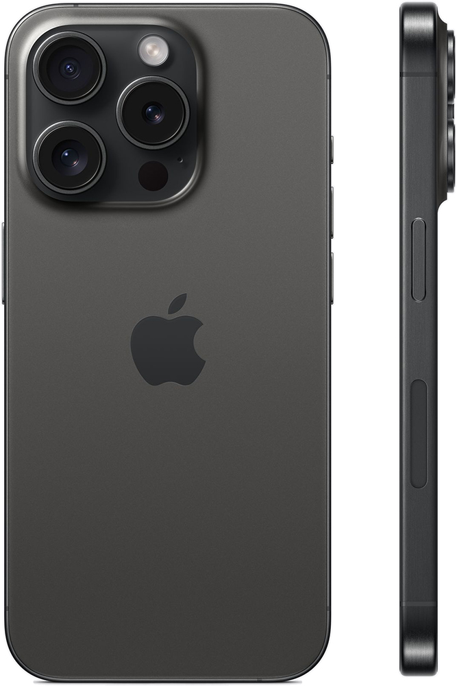 Смартфон Apple iPhone 15 Pro 1Tb SIM + SIM Черный титан: купить по