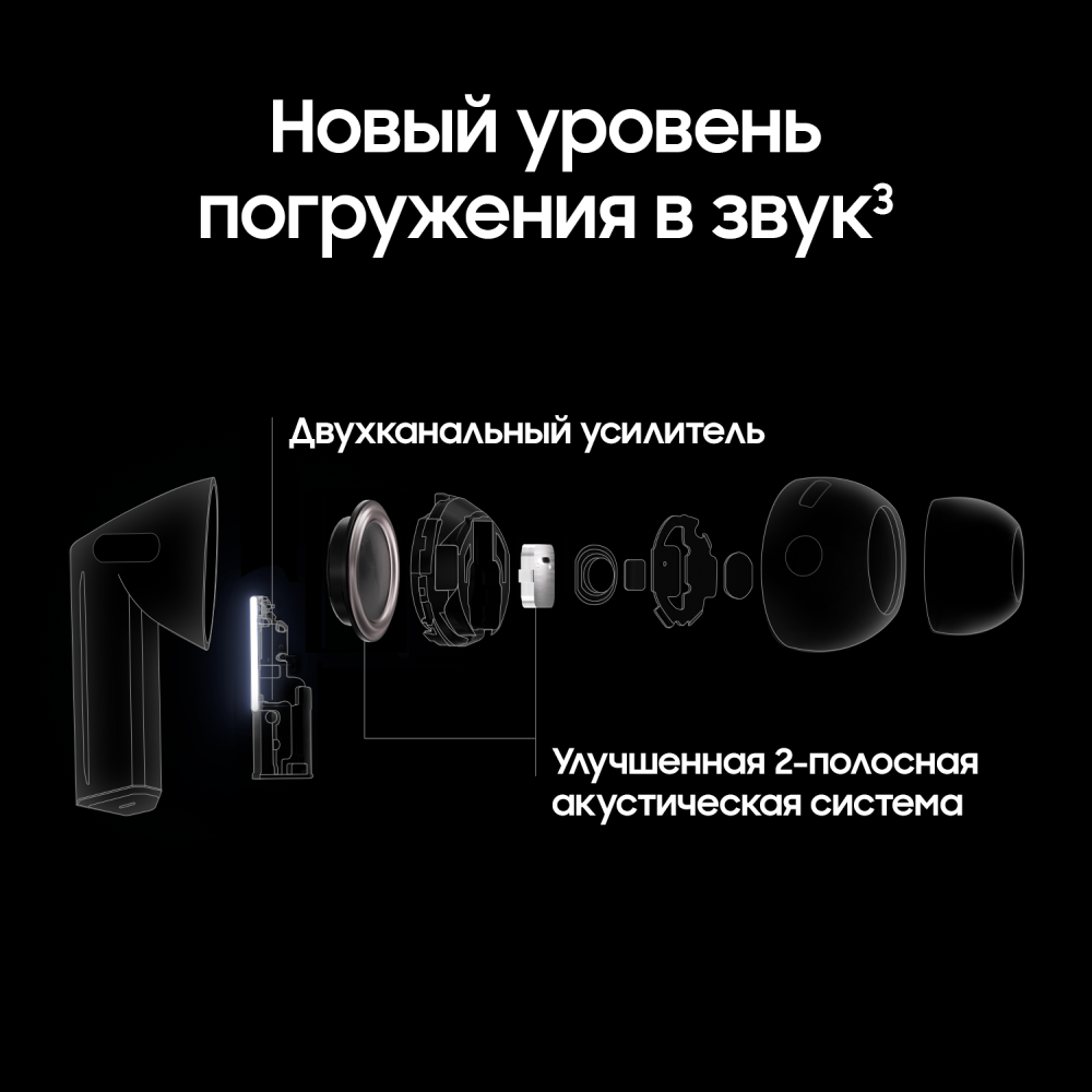 Samsung Galaxy Buds3 Pro Серебро