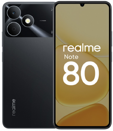Изображение товара realme Note 80 - смартфон с 6. 74-дюймовым дисплеем, 4 ГБ ОЗУ и аккумулятором 6300 мАч