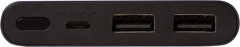 Xiaomi Mi Power 2i New 2USB 10000 mAh Quick Charge 2.0 PLM09ZM Black