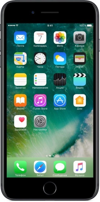 Apple iPhone 7 Plus 32GB Black (MNQM2RU/A)