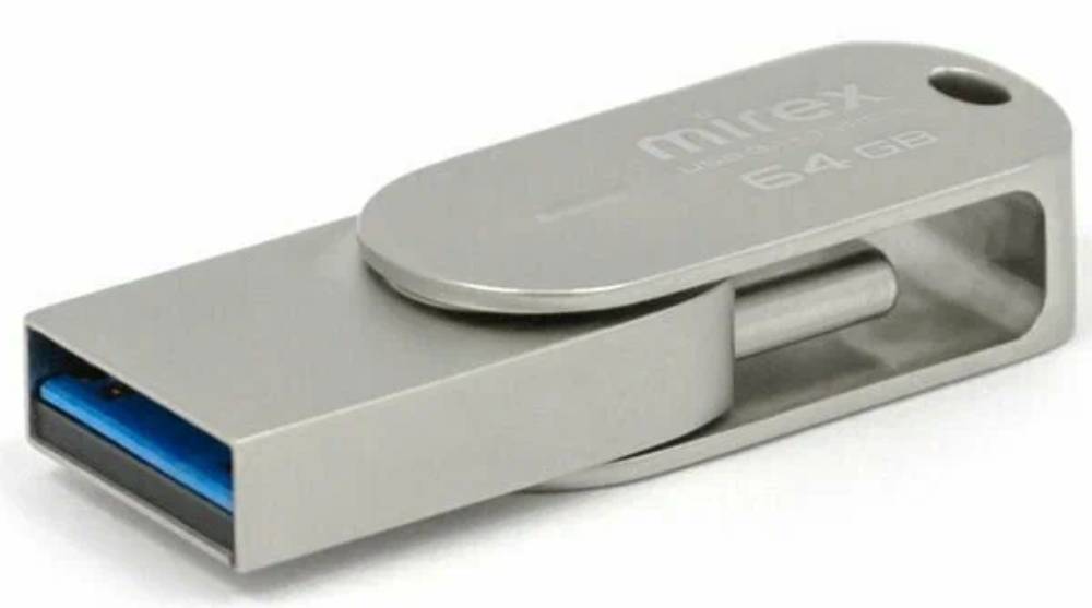 Mirex Bolero 64GB Type-C-USB A Серый