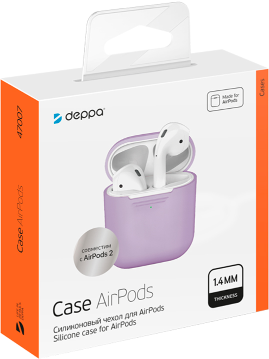 Deppa AirPods 2 Lavender