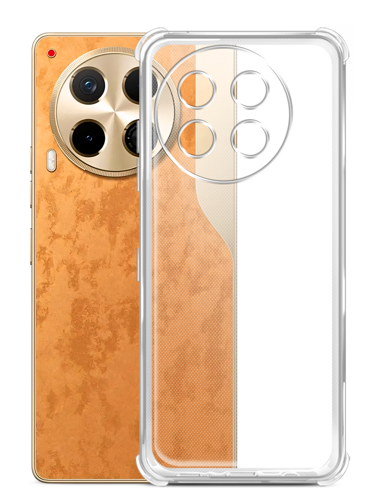 Borasco Bumper Case для TECNO CAMON 30 Прозрачный