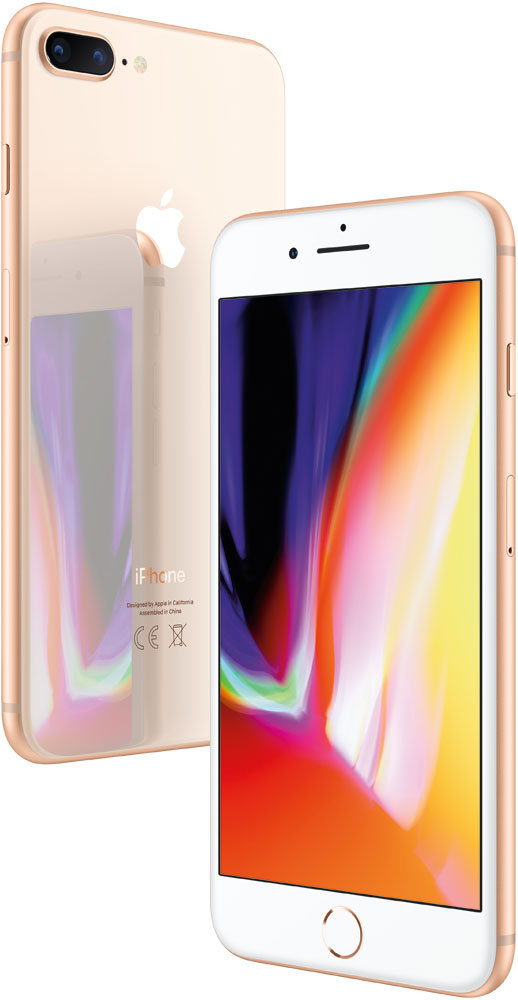 Смартфон Apple iPhone 8 Plus 64GB Gold (Золотой): купить по