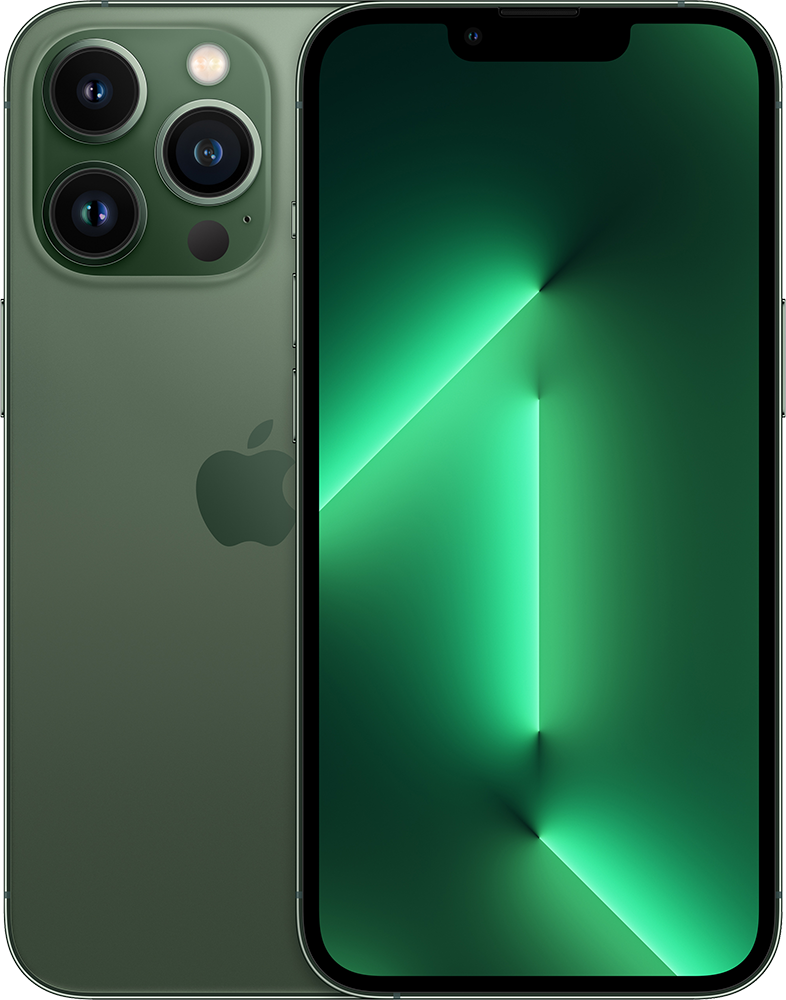 Смартфон Apple iPhone 13 Pro 128Gb Альпийский зелёный: купить по