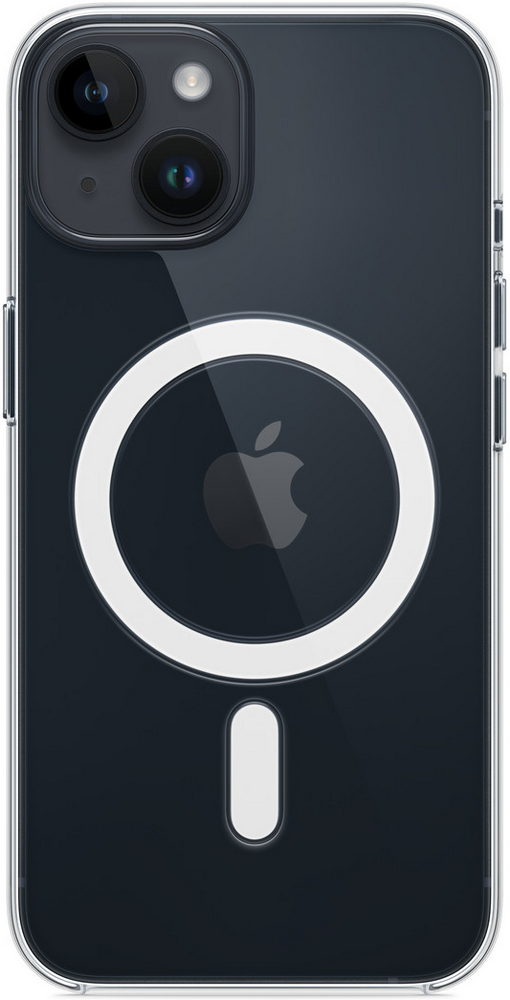Apple iPhone 14 Clear Case with MagSafe Прозрачный