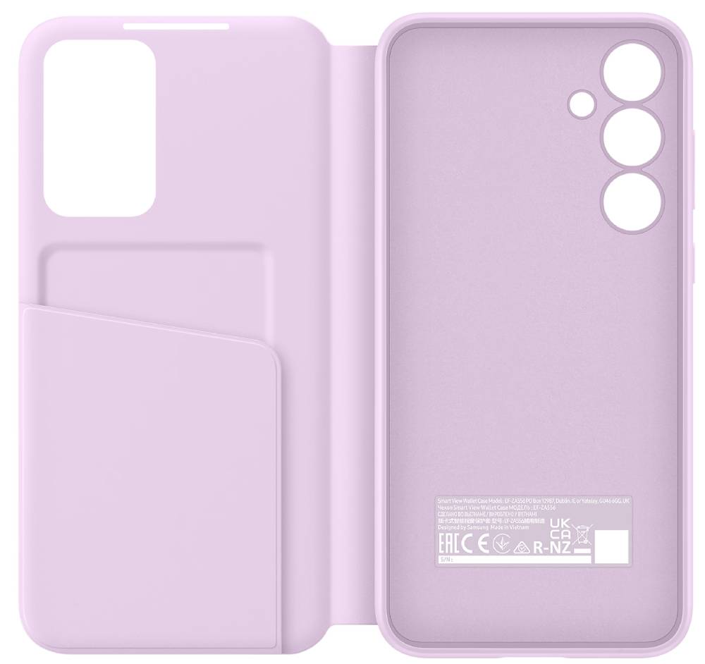 Samsung Smart View Wallet Case Galaxy A55 Лавандовый (EF-ZA556CVEGRU)
