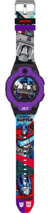 Jet Kid Megatron vs Optimus Prime Purple