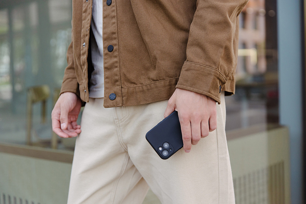 Rocket Sense для iPhone 14 матовый Черный