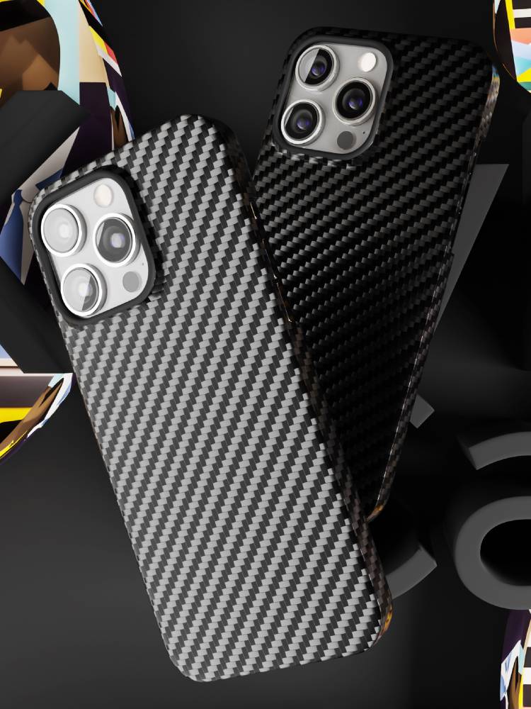 VLP Kevlar Case с MagSafe для iPhone 15 Pro Max Черный