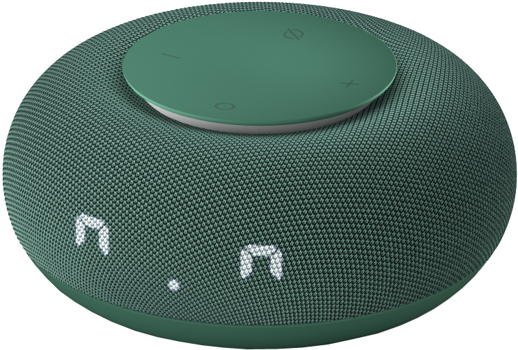 VK Капсула Мини с голосовым помощником Марусей, Хвойная зеленая