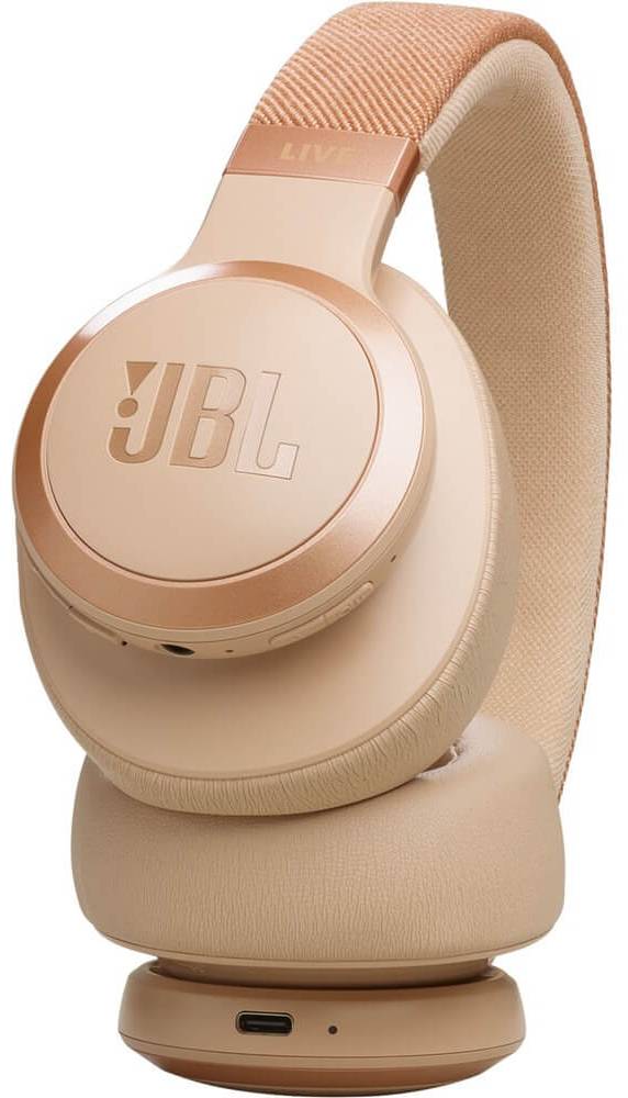 JBL LIVE 770NC Бежевые