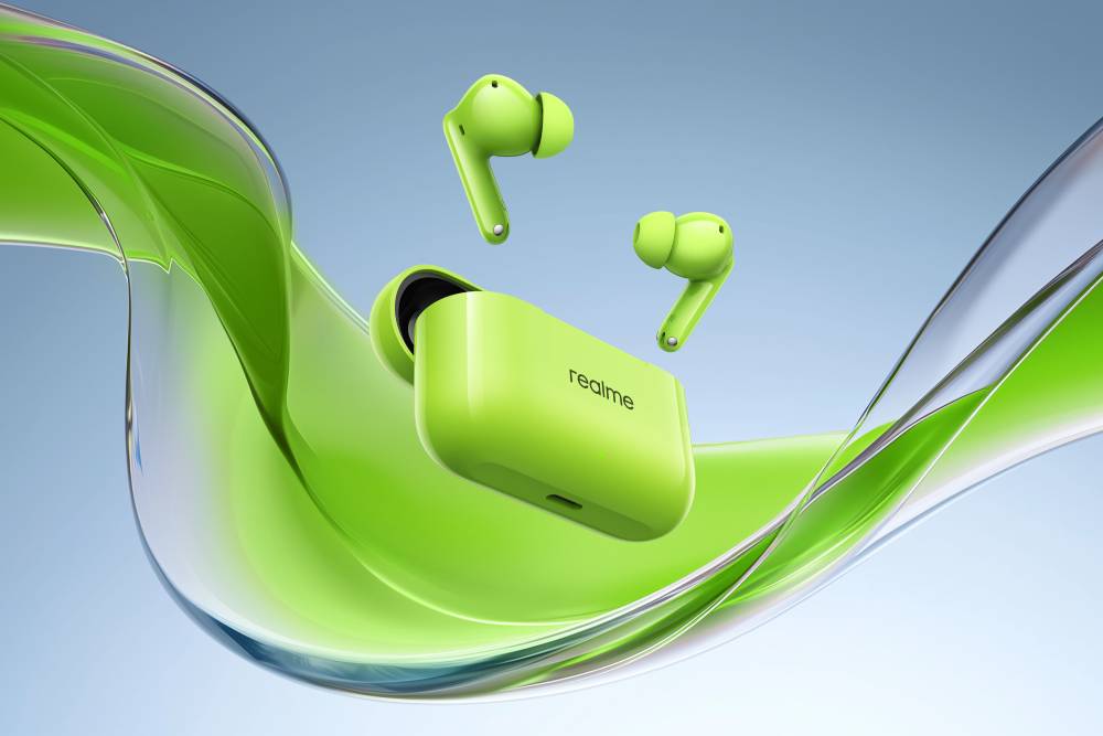 realme Buds T200 Зеленые