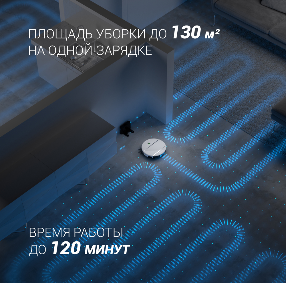 Polaris PVCR 3300 IQ Home Aqua White