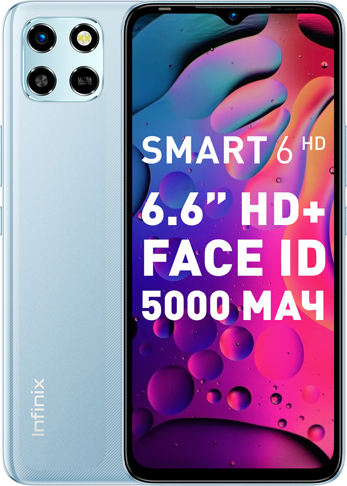 Infinix SMART 6 HD 2/32Gb Зеленый