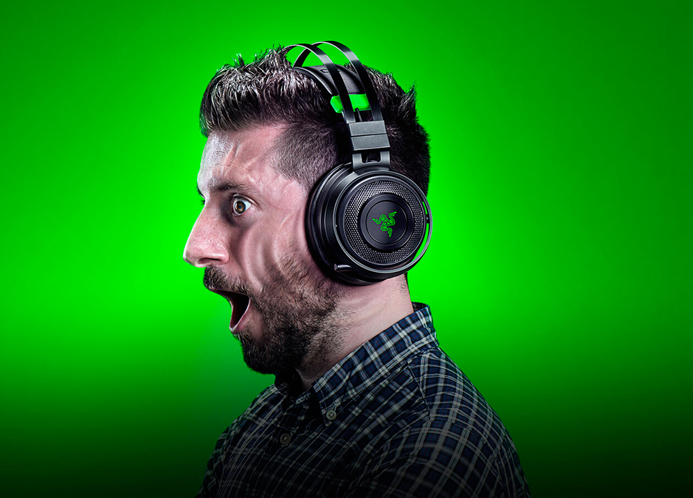 Razer Nari Ultimate for Xbox One беспроводная Black/Green