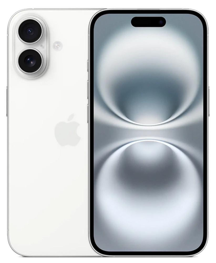 Apple iPhone 16 Plus 128Gb eSIM + SIM Белый