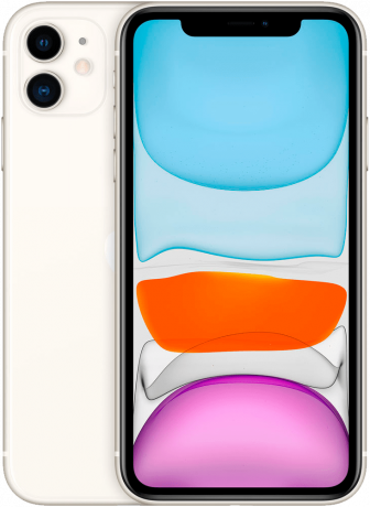 Изображение товара Apple iPhone 11 64Gb Белый - смартфон с двойной камерой и защитой IP68