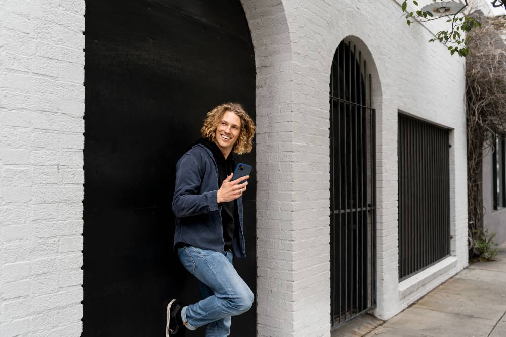 uBear Cloud Mag Case для iPhone 15 Синий