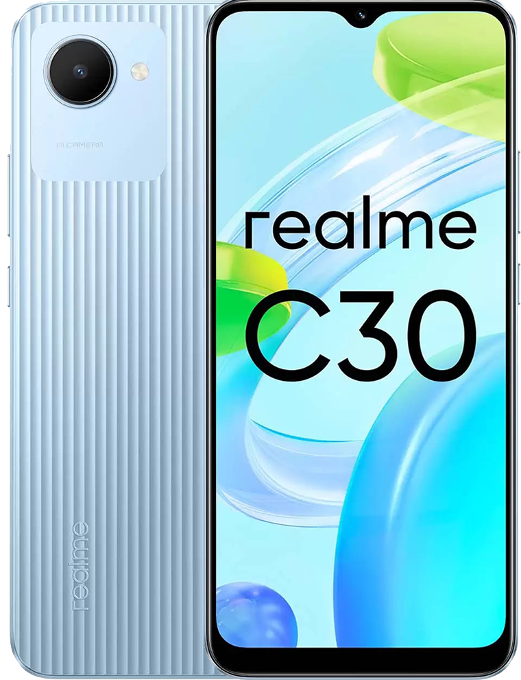 realme C30 4/64GB Голубой