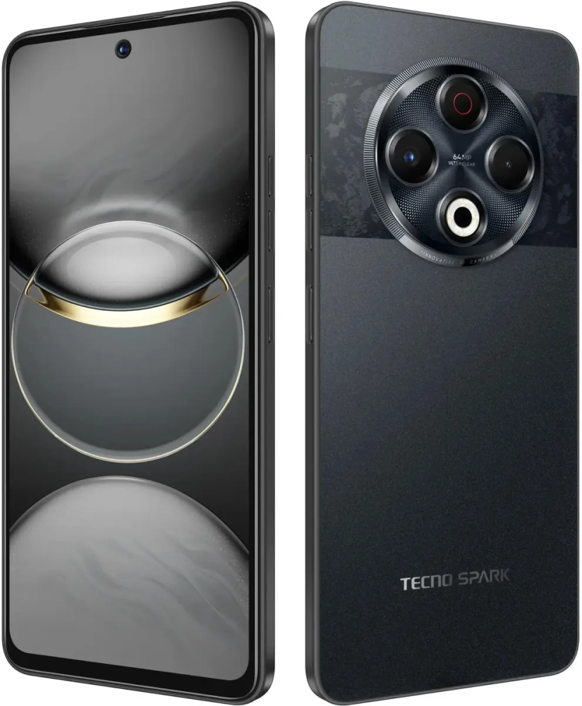 TECNO SPARK 30 8/128 Гб LTE Черный
