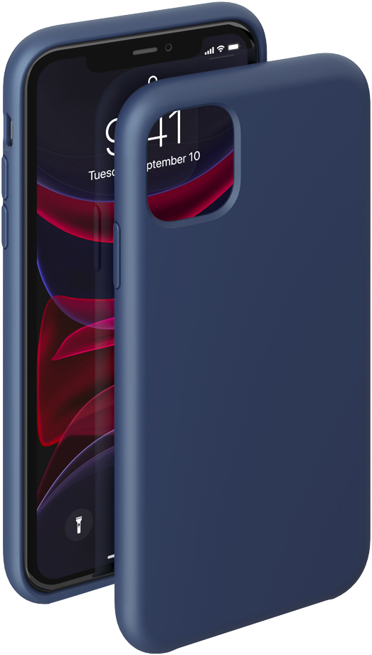 Deppa Apple iPhone 11 Liquid Silicone Pro Blue