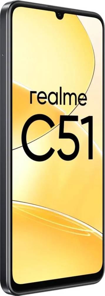 realme C51 4/128GB Черный