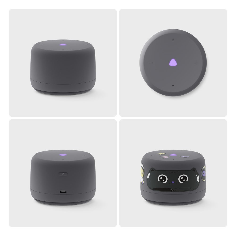 Яндекс Станция Лайт 2 без часов с Алисой на YaGPT Серый