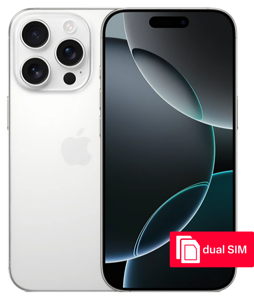 Apple iPhone 16 Pro Max 256Gb SIM + SIM White Titanium