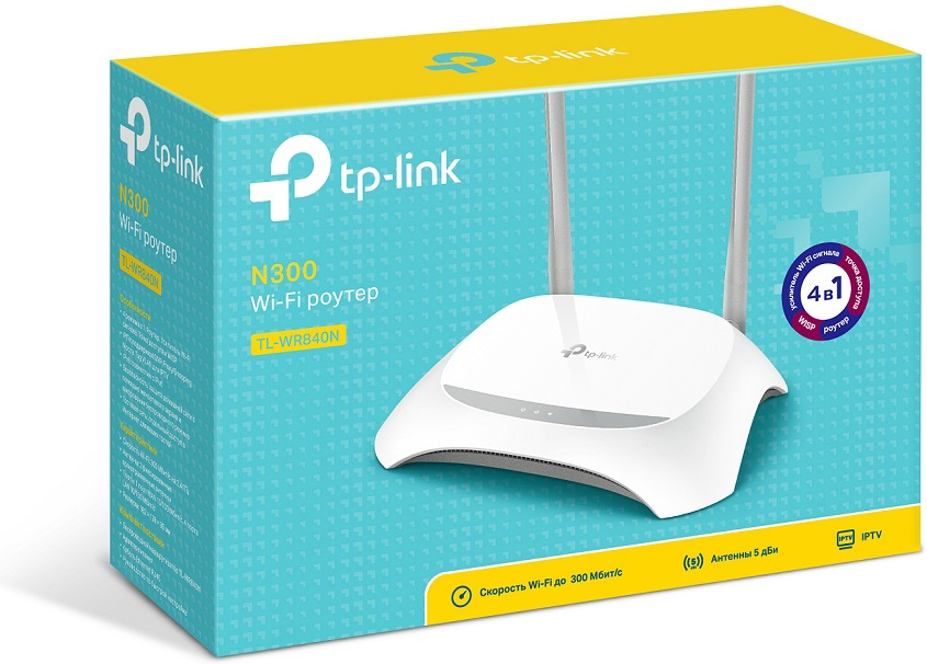TP-Link TL-WR840N Белый