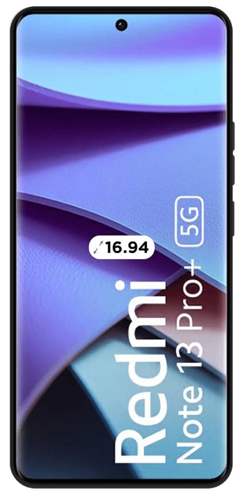 Krutoff для Xiaomi REDMI Note 13 Pro+ 5G Черный