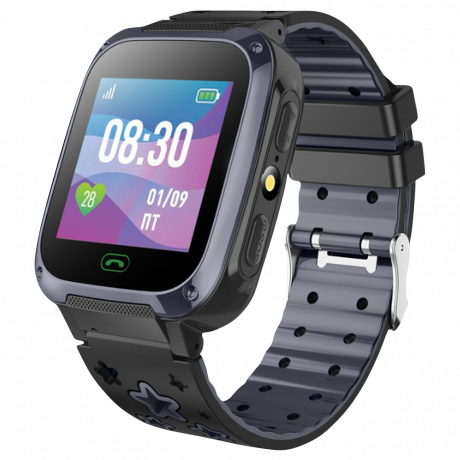 Изображение товара Детские часы Jet Kid Star Black/Grey с GPS и функцией SOS