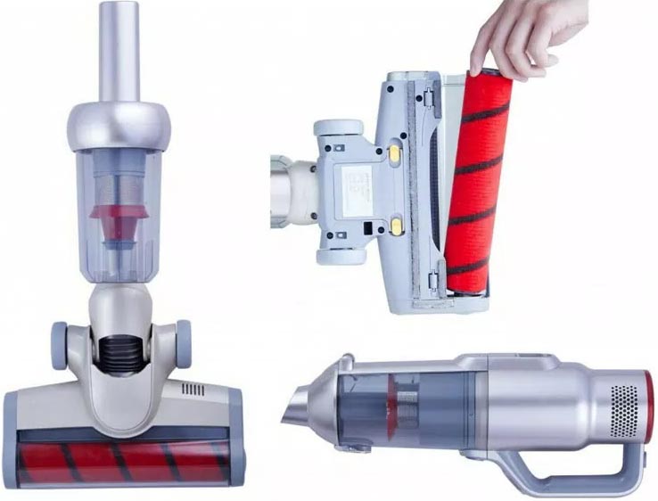 Jimmy JV71 Cordless Upright Vacuum Cleaner+charger Grey