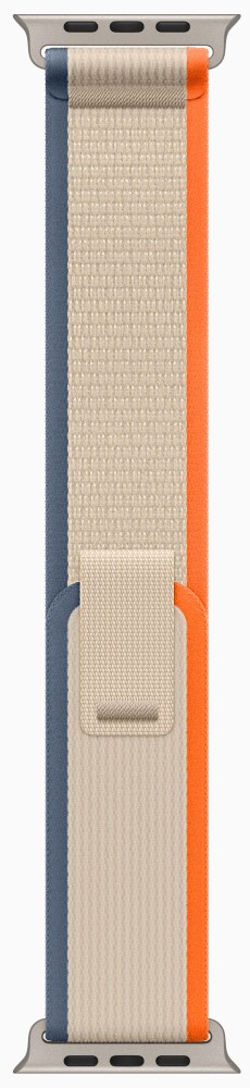 Apple Watch Ultra 2 GPS 49мм корпус из титана + ремешок trail loop Оранжевый/Бежевый