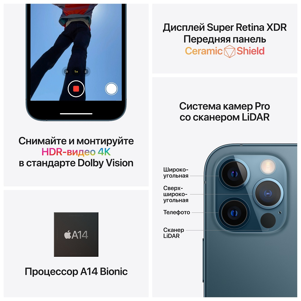 Apple iPhone 12 Pro 256 Гб Золотой «Хорошее состояние»