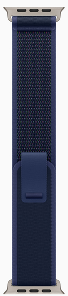 Apple Watch Ultra 2 (2024) Natural Titanium +ремешок Trail Loop Blue (S/M)