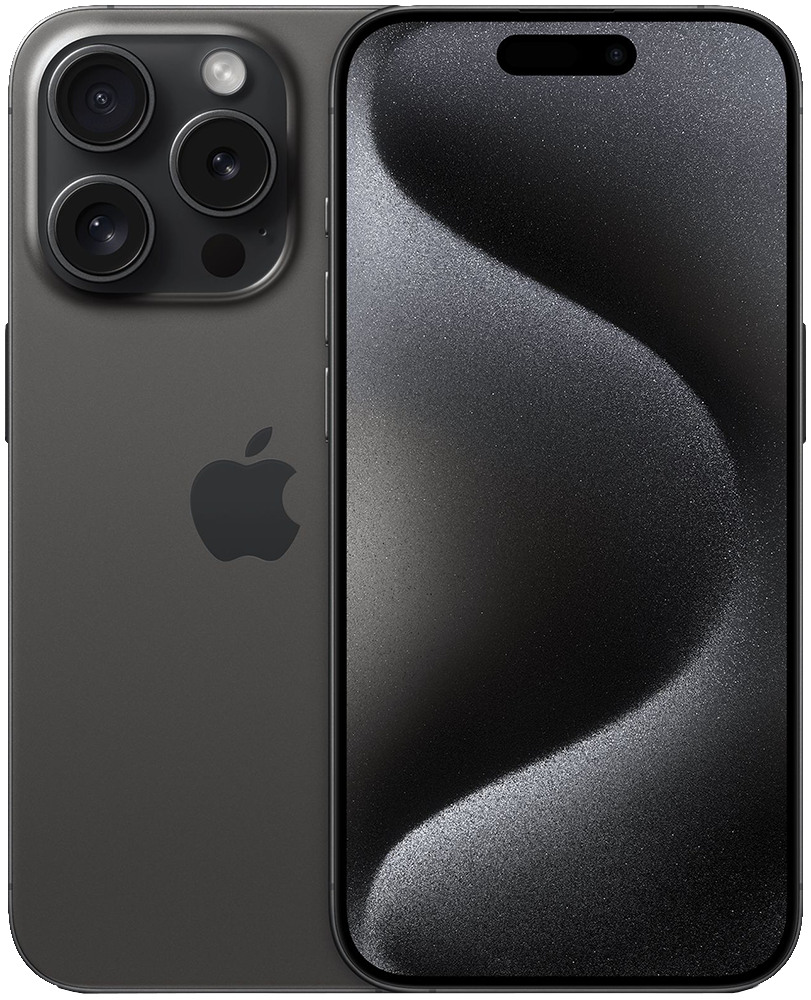 Смартфон Apple iPhone 15 Pro 128Gb SIM + SIM Черный титан: купить