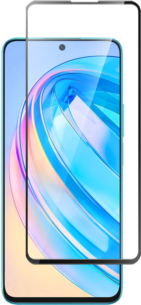 для Honor X8a Черная рамка