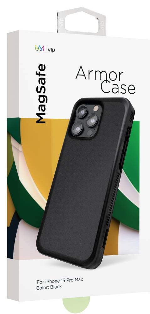 VLP Armor Case с MagSafe для iPhone 15 Pro Max Черный