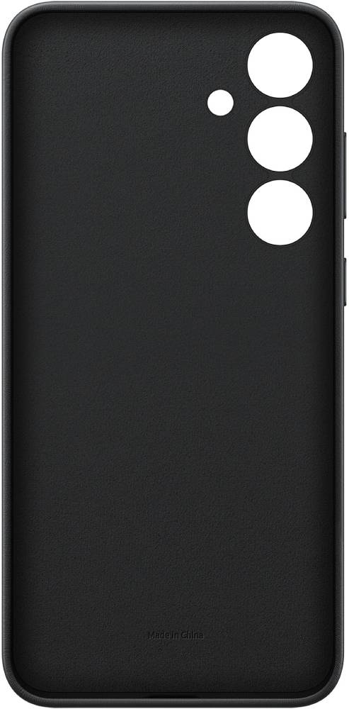 Samsung Vegan Leather Case Galaxy S24+ Чёрный (GP-FPS926HCABR)