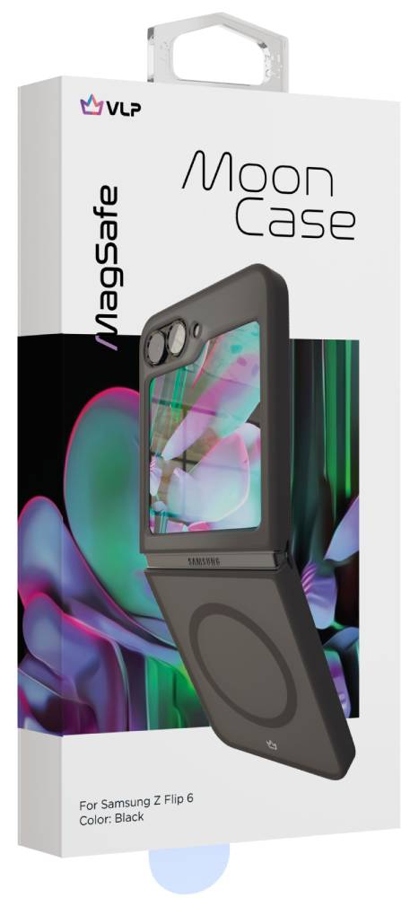 VLP Moon Case с MagSafe для Samsung Galaxy Z Flip6 Черный