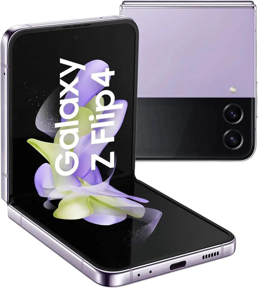 Смартфон Samsung Galaxy Z Flip4 8/256Gb Фиолетовый: купить по цене