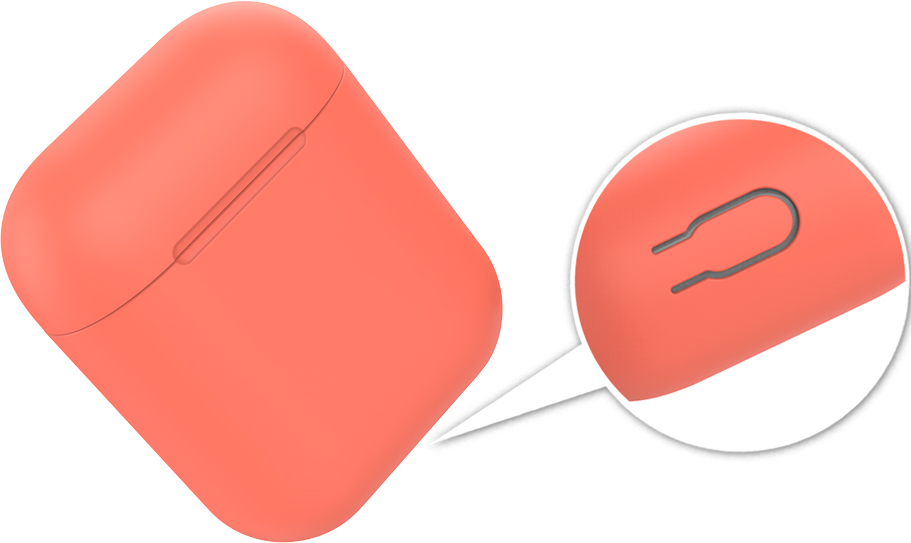 Deppa AirPods 2 Ultra Slim Peach